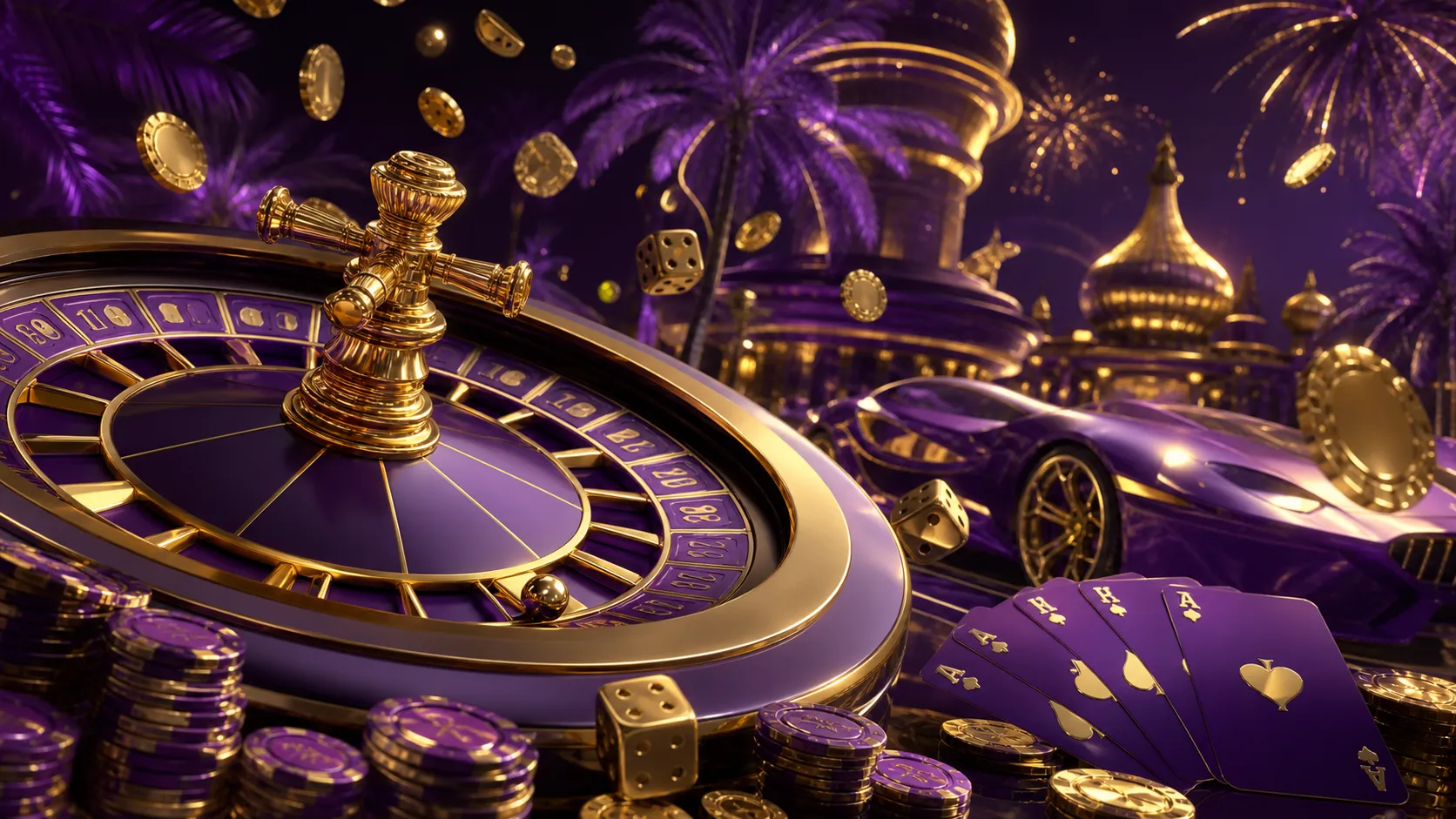 Futuristic holographic casino scene inspired by Betfriday theme with translucent glowing poker chips and cards in vibrant col
